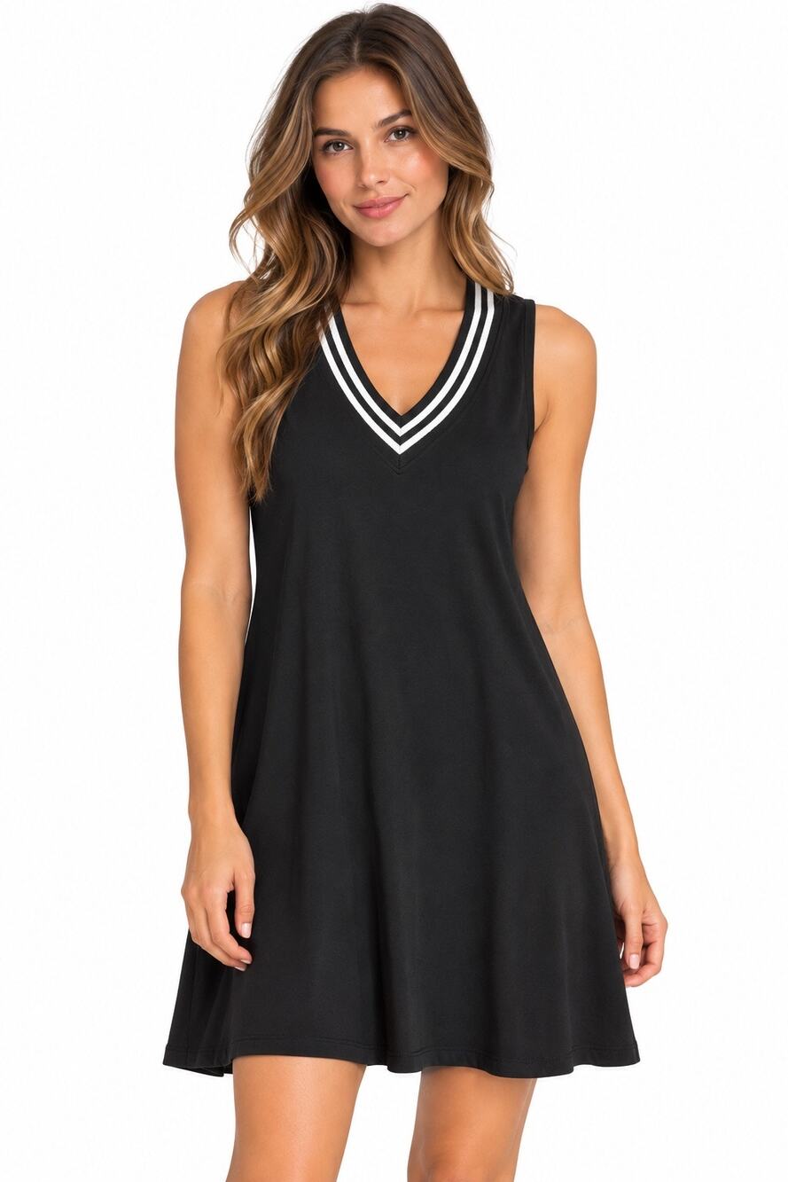 Rae Mode Black Athletic Tennis Dress – Size Small – NWOT